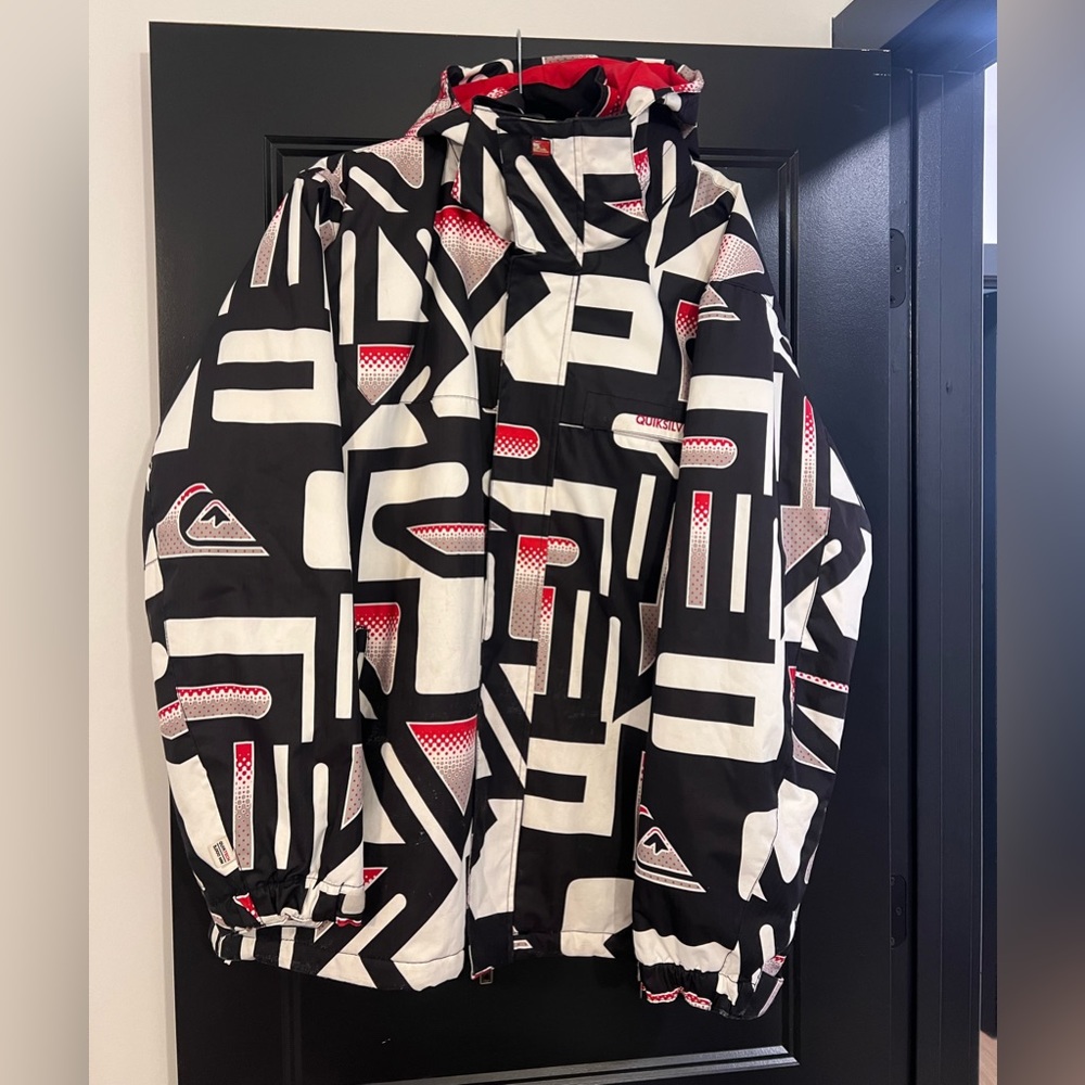 Quiksilver Mens Utility Quiktech 5000 Snow Ski Snowboard Jacket